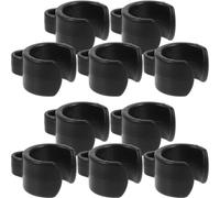 PRETYZOOM 20Pcs Microphone Stand Cable Clamp Plastic Cable Fixing Holder for Live Streaming Setup with Easy Installation Tripping Hazard Prevention