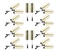 PRETYZOOM 20pcs Nail Polish Brush Replacement Thin Disposable Gel Manicure Brushes for Precise Application Nail Salon Supplies for Home and Party Use