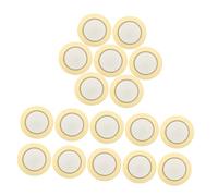 PRETYZOOM 20pcs Piezo Discs Copper Acoustic Pickup Buzzers for Guitar High Sensitivity Transducer Elements Versatile Sound Sensors for Musical Instruments and Touch Applications