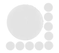 PRETYZOOM 20pcs Round Mini Foam Pads White Sponge Craft Ink Blending Replacement Set with Precise Control and Smudging Features for Scrapbooking and Art Projects