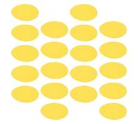 PRETYZOOM 20pcs Warm Light Filter Stickers for Spotlights and Lamps, 1.7x1.7 Inch round Pet Gels with Peel and Stick Adhesive, Universal Fit for Household Spaces and Dj Lighting Gels