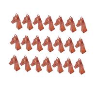PRETYZOOM 21 Pcs Wooden Guzheng Bridges Light Brown Musical Instrument Parts Guzheng String Pillars for Traditional Chinese