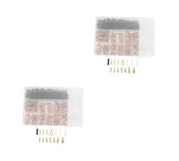 PRETYZOOM 2100pcs Assortment Splice Wire Terminal Connectors Crimp Terminal Block Kits Insulating Sleeve for Electrical Wiring Car Audio Speaker