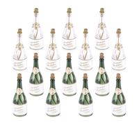 PRETYZOOM 24pcs Mini Champagne Bottle Bubble Bulk Small Bubble Bottle Wedding Favors Champagne Bottle Shaped Bubbles Bachelorette Party Wedding New Years and Celebration Party Supplies