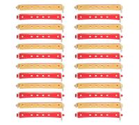 PRETYZOOM 24pcs No-heat Hair Curlers Plastic Hair Styling Rods for Creating Cute Curls and Different Curl Patterns for DIY and Home Salon Use