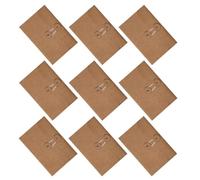PRETYZOOM 24pcs Retro Kraft Paper Envelopes with String Fastener Closure, Brown Office Stationery Storage Bags for Letter Writing and Decoration, Simple Style Envelopes Suitable for Poems
