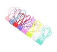 PRETYZOOM 24pcs Reusable Cable Winders Cord Strap Magnet Silicone Magnetic Cable Ties with Cute Shapes for Binding and Organizing Computer Wire in Schools and Curtain Bindings Assorted Color