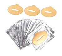 PRETYZOOM 25Pcs Collagen Lip Masks for Moisturizing and Exfoliating Dry Lips Natural Hydrating Gel Pads to Fade Wrinkles and Fine Lines
