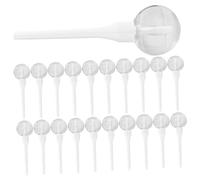 PRETYZOOM 25pcs Lip Gloss Tubes Empty Refillable Lip Balm Containers 6ml White Plastic Tubes for DIY Cosmetic Packaging and Travel Use