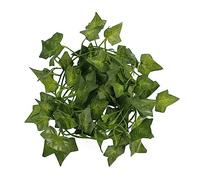 PRETYZOOM 2M Artificial Sweet Potato Leaf Vine for Fencing Outdoor Decor Wedding Party Green Leaves Faux Plants Room Decoration