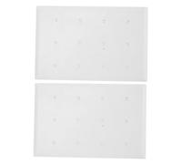 PRETYZOOM 2pcs Acrylic Nail Drill Bits Holder Stand Organizer Nail Bit Display Storage for Manicure Tools Practical for Home Salon Use