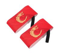 PRETYZOOM 2pcs Adjustable Soccer Captain Armbands for Adults and Youth, Elastic Polyester Football Team Sport Bands with Leadership Assignment, Suitable for Training and Practice Sessions,