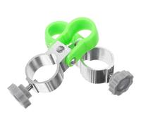 PRETYZOOM 2pcs Aluminum Alloy Umbrella Holder Clamp for Fishing Chairs Outdoor Camping Chair Attachment with Buckle Design Portable Fishing Umbrella Mount for Relaxed Leisure Use