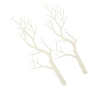 PRETYZOOM 2pcs Artificial Tree Branches Faux Branches for Vase White for Coffee Shop Home Winter Decoration