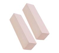 PRETYZOOM 2pcs Basswood Carving Blocks for Crafting, Sturdy and Easy to Carve Rectangular Wood Pieces Suitable for Painting and Wood Whittling Techniques