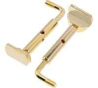 PRETYZOOM 2pcs Brass Violin Chin Rest Metal Screws Easy to Maintain and Prevent Violin from Falling Replacement Chin Rest Fitting Screws for Repair and DIY