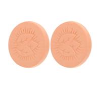 PRETYZOOM 2pcs Brown Sugar Saver Disc Reusable Sugar Softening Disk Terracotta Clay Material Prevents Hardening Efficient Softener in Restaurant and Sealed Boxes