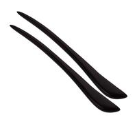 PRETYZOOM 2pcs Ebony Hairpin Ancient Oriental Hair Fork for Spring Festival Chinese Hanfu Headdress