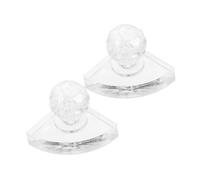 PRETYZOOM 2pcs Eye Shadow Pressure Stamper Compacting Tool for Repairing Broken Pressed Powders Blusher Highlighter Eyeliner Makeup Use Cosmetic Pressing Mold Extends Product Life