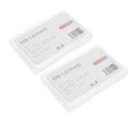 PRETYZOOM 2pcs Eyelash Storage Box False Lash Tray Organizer Lash Packaging Holder Case Empty Organizer Container Travel Storage for Makeup Women