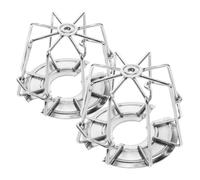 PRETYZOOM 2pcs Fire Sprinkler Cover Heat Resistant Guard for Flush Mount and Sidewall Sprinkler Heads Embedded Design for Long Term Protection Commercial and Residential Fire Safety