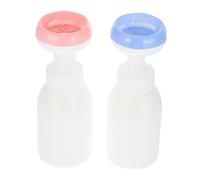 PRETYZOOM 2pcs Flower Shape Foam Bottle Hand Soap Dispensers for Bathroom Shower Use Bubble Making Bottle Foaming Dispenser Storage for Liquid