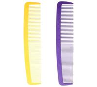 PRETYZOOM 2pcs Giant Oversized Clown Comb Costume Accessory for Stage Performance and Comedy Shows Vibrant Pink and Yellow Funny Prop for Carnival and Holiday Parties