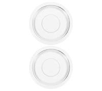 PRETYZOOM 2pcs Glass Fermenting Weights Lid for Jar Stable Design Easy to Clean Wide Mouth Jars for Pickling and Fermentation