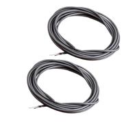 PRETYZOOM 2pcs Gray Pin Pickup Cable Stranded Guitar Wire for Bass Guitar Wiring Connection Instrument Circuit Replacement