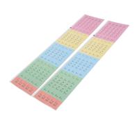 PRETYZOOM 2pcs Guzheng Scale Stickers Guzheng Practicing Sticker Musical Notes for Beginner Practice for Learning