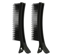 PRETYZOOM 2pcs Hair Curling Clips Styling Clip Hot Roller Pins for Curler Sectioning and Styling for Home Travel and Professional Hairdressing Use