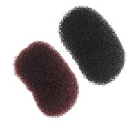PRETYZOOM 2pcs Hair Volume Clips for Women Hair Bump Puff Cushion Inserts for Party Brown and Black