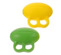 PRETYZOOM 2pcs Hand Exercise Stress Ball with Non-slip Textured Surface, Portable Pu Hand Grip Strengthener Ball for Physical Therapy and Rehabilitation, for Office and Study Sessions