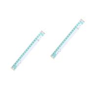 PRETYZOOM 2pcs Hanging Growth Chart Height Measure Boys and Girls Canvas Animal Wall Decoration Nursery Boys and Girls Bedroom Growth Chart for