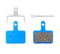 PRETYZOOM 2pcs Hydraulic Disc Brake Pads Semi-metal for Mountain Bike Cycling Disc Brake Replacement Pads Blue Color Suitable for Mtb Rear Systems