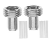 PRETYZOOM 2pcs Light Pen Metal Pen Tip Ceramic Sleeve 7mm Easy to Carry Easy to Remove Silver Maintenance Accessories for Repair