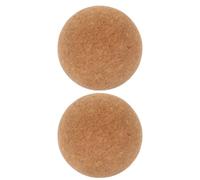 PRETYZOOM 2pcs Lightweight Cork Massage Ball for Yoga and Fitness Multi-use Body Massage Ball for Legs and Back for Relaxing and Relieving Tension After Workout
