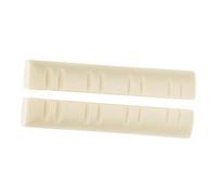 PRETYZOOM 2Pcs Mandolin String Saddles Replacement Nut for Enhanced Tone and Sustain Portable Compact Design for Secure String Lock Suitable for Various Mandolin Models