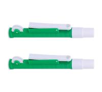 PRETYZOOM 2pcs Manual Pipette Pump for Laboratory Use Plastic Material Stable Calibrated Design Suitable for Standard Pipettes Dropper Tips in Molecular Biology