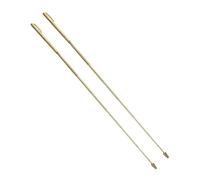 PRETYZOOM 2pcs Metal Dowsing Rods Set Alloy Stainless Steel Water Detection Tools Lightweight Portable Ground Probes for Geologists and Outdoor Enthusiasts