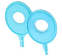 PRETYZOOM 2pcs Optical Concave and Convex Lenses for Physics Teaching, Portable Glass and Plastic Design, for Scientific Experiments and Physics Optics Experiment Kits