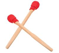 PRETYZOOM 2Pcs Percussion Drumsticks with Comfortable Grip for Beginners and Adults Weight Gong Drumsticks for Various Percussion Instruments and Rhythm Use
