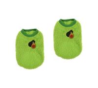 PRETYZOOM 2pcs Pet Warm Clothes for Small Animals Breathable Decorative Apparel for Cozy Vest for Guinea Pigs and Dwarf Avocado