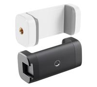 PRETYZOOM 2pcs Phone Clamp Tripod Mount with Cold Shoe for Live Streaming and Photography Dual Mode Stable Holder Compatible with Various Phones Quick Setup for Selfie and Video Recording