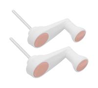 PRETYZOOM 2pcs Pink Adjustable Height Desk Crank Handle Replacement Manual Standing Desk Hand Crank with Smooth Grip for Study Table and Workbench