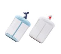PRETYZOOM 2Pcs PP Facial Cleanser Foamer, Manual Face Wash Bubble Maker, Forms Delicate Foam, Portable for Home and Travel