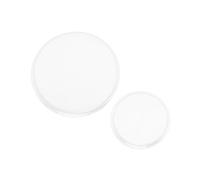 PRETYZOOM 2pcs Replacement Diaphragm for Stethoscope Adult and Pediatric Use Essential Spare Parts for Medical Auscultation