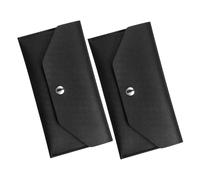 PRETYZOOM 2pcs Reusable Budget Envelope Wallet Money Cash Envelope for Women Slim Compact Cash Storage Wallet Secure Money Pouch for Shopping