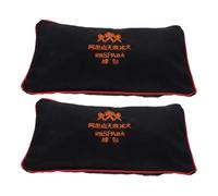 PRETYZOOM 2pcs Reusable Heating Salt Bag for Waist and Knee Joints with Soothing Moist Heat, Mineral Salt and Cloth Material, Portable Heat Pack for Home and Office Use in Winter