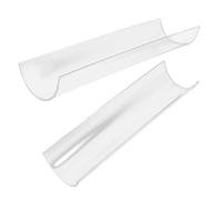PRETYZOOM 2pcs Reusable U-Shaped Baking Mold Sets Acrylic Cake Roll Holder Versatile Tool for Amateur Bakers and Seasoned Chefs Home Baking Accessories
